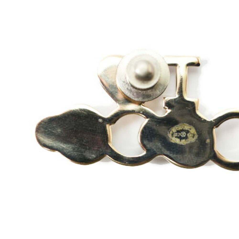 CHANEL Brown Love Brooch - Picture 3 of 5